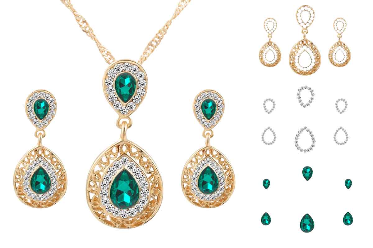 Photoshop Jewellery Image Multi Clipping path service
